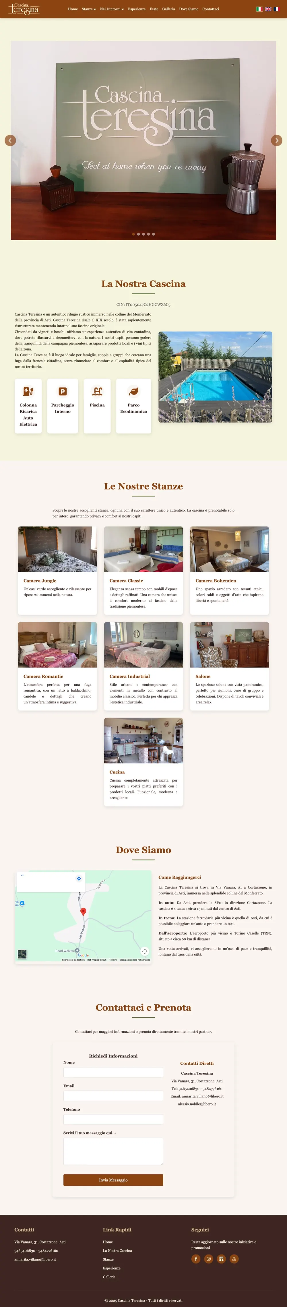 Piattaforma Hospitality - Casa Vacanze